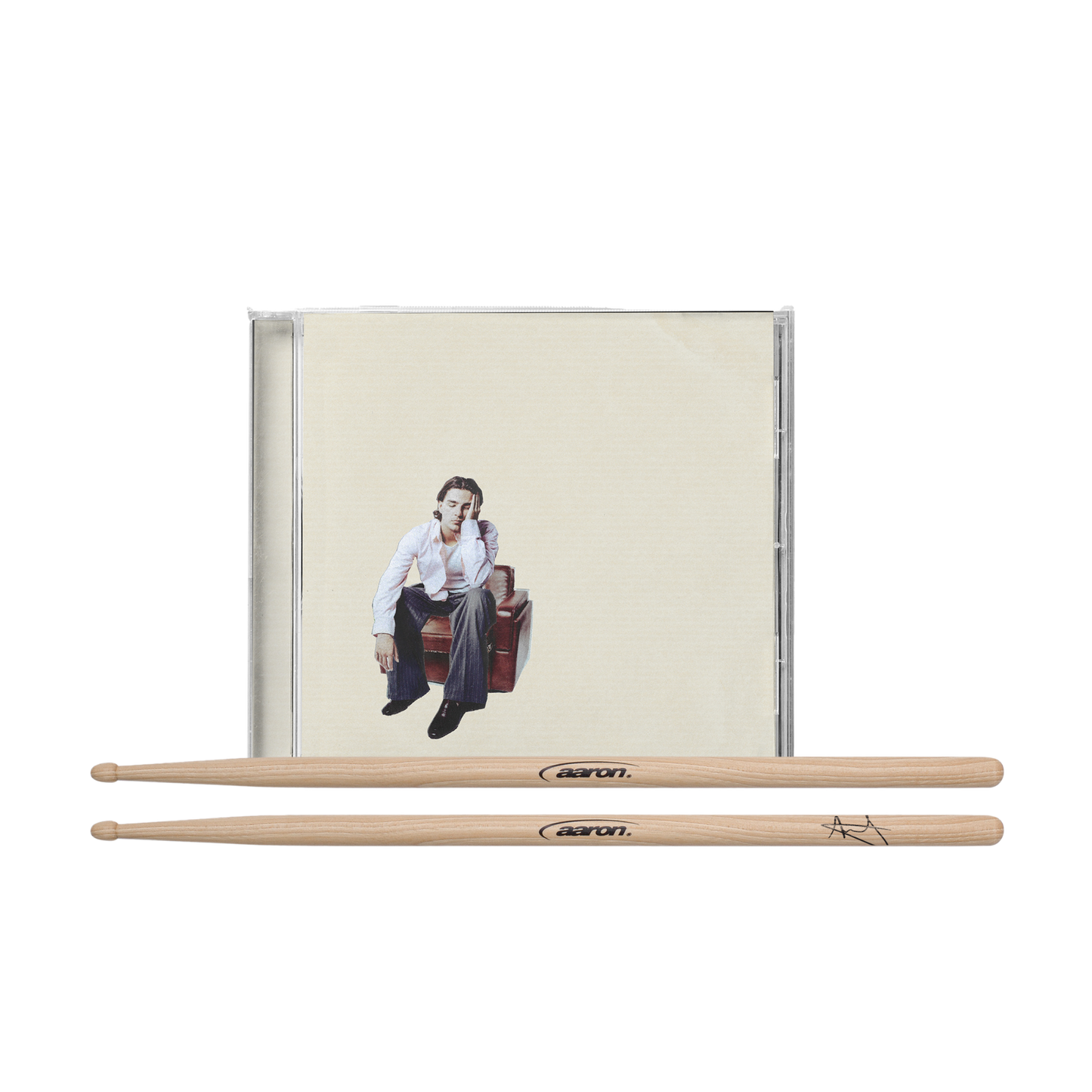 CD + Drumsticks - Signiert