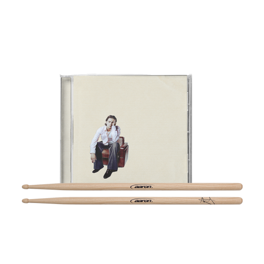 CD + Drumsticks - Signiert